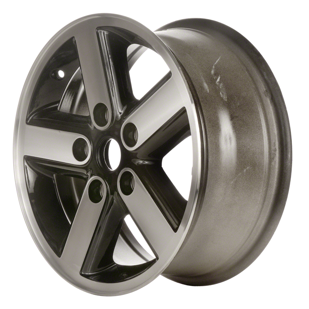 OW-YJ3SK4 OEM & Replacement Wheel 16" 5x5.0 Machined And Black