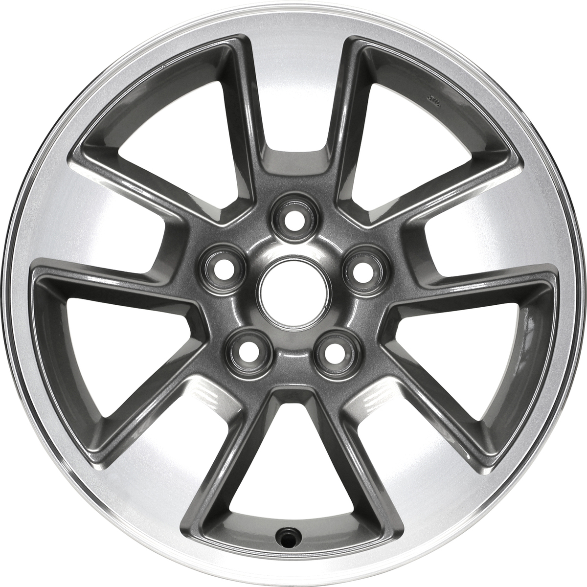 ALY09084U30 OEM & Replacement Wheel 16" 5x4.5 Machined And Charcoal