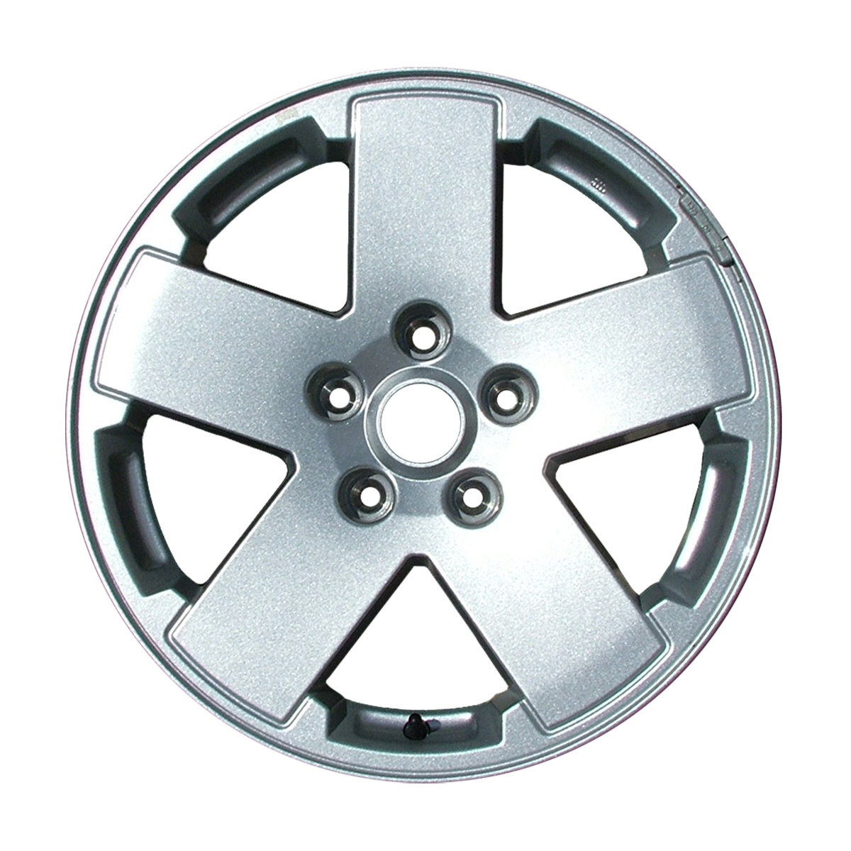 ALY09076A10 OEM Factory Wheel 18" 5x5.0 Machined And Bright Silver