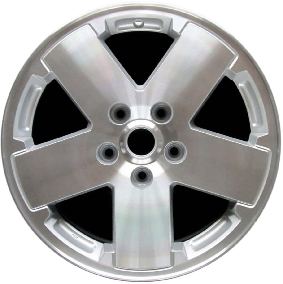 Refurbished 2007-2012 Jeep Wrangler 18" Machined And Bright Silver Aluminum Alloy Factory OEM Wheel (OW-AM5S5D-A10)