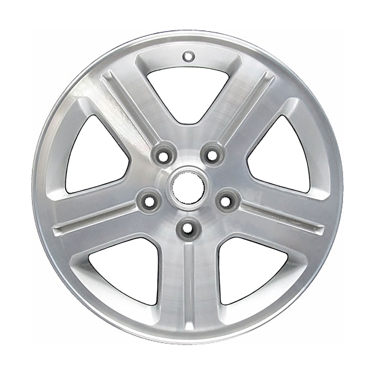 OW-97KJHE OEM & Replacement Wheel 17" 5x5.0 Machined And Silver