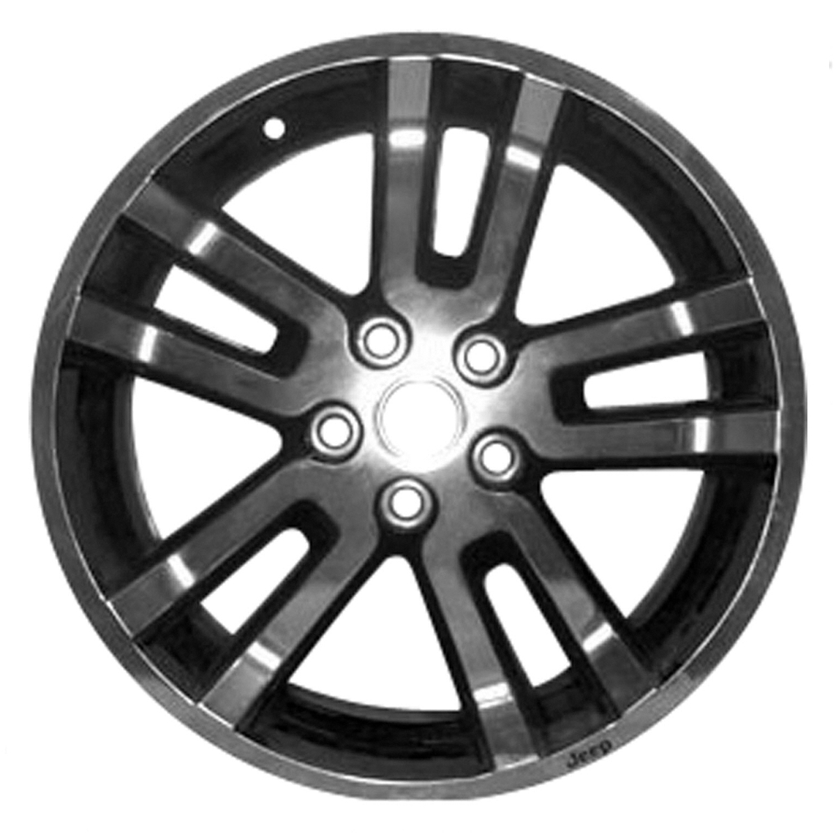 OW-ZEBTEU OEM Factory Wheel 18" 5x4.5 Polished And Black
