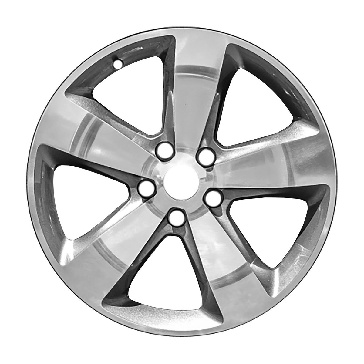 ALY09137U95 OEM & Replacement Wheel 20" 5x5.0 Light Pvd A.m. Chrome