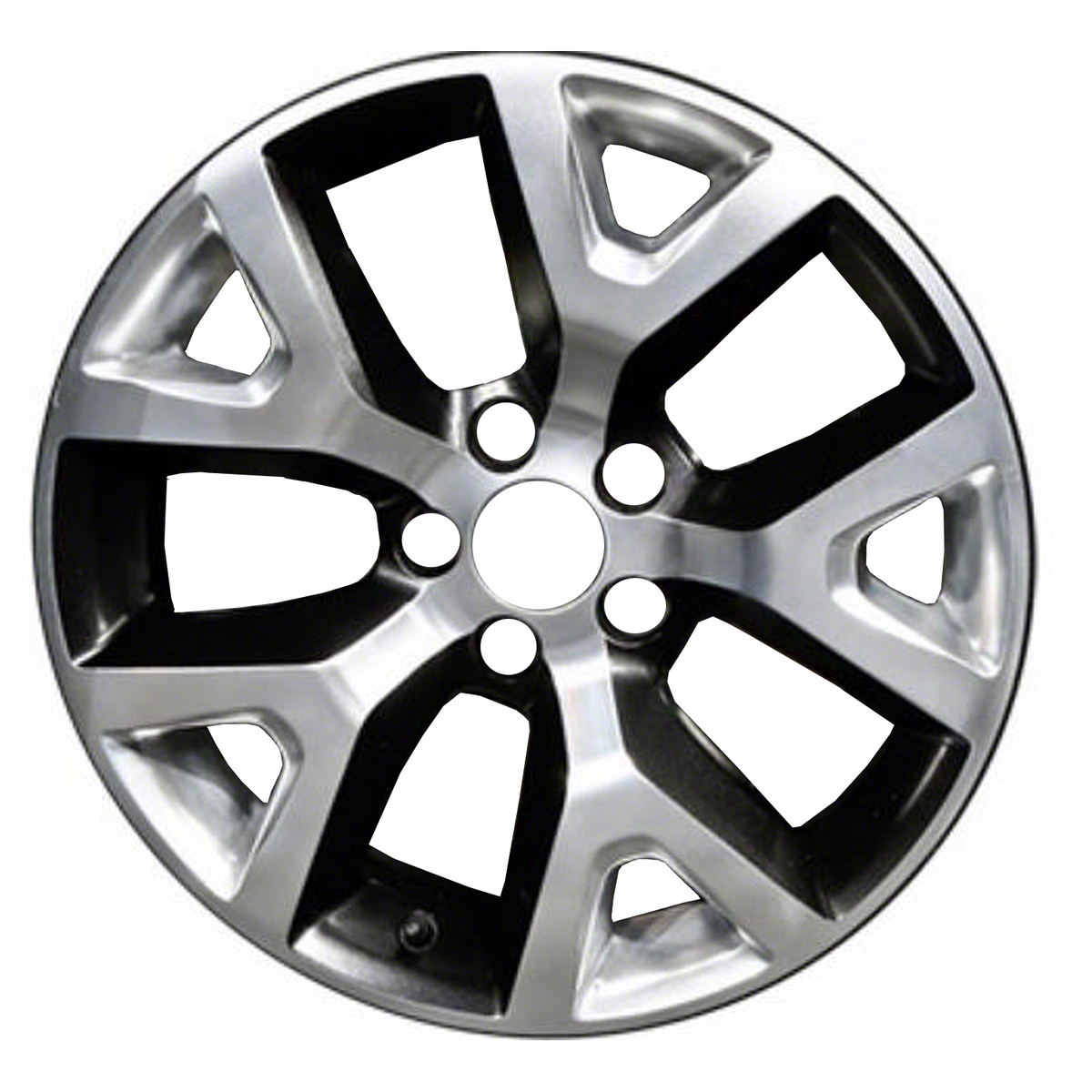 OW-AQET2R-U91 OEM Factory Wheel 17" 5x110.0 Polished W/painted Pocket