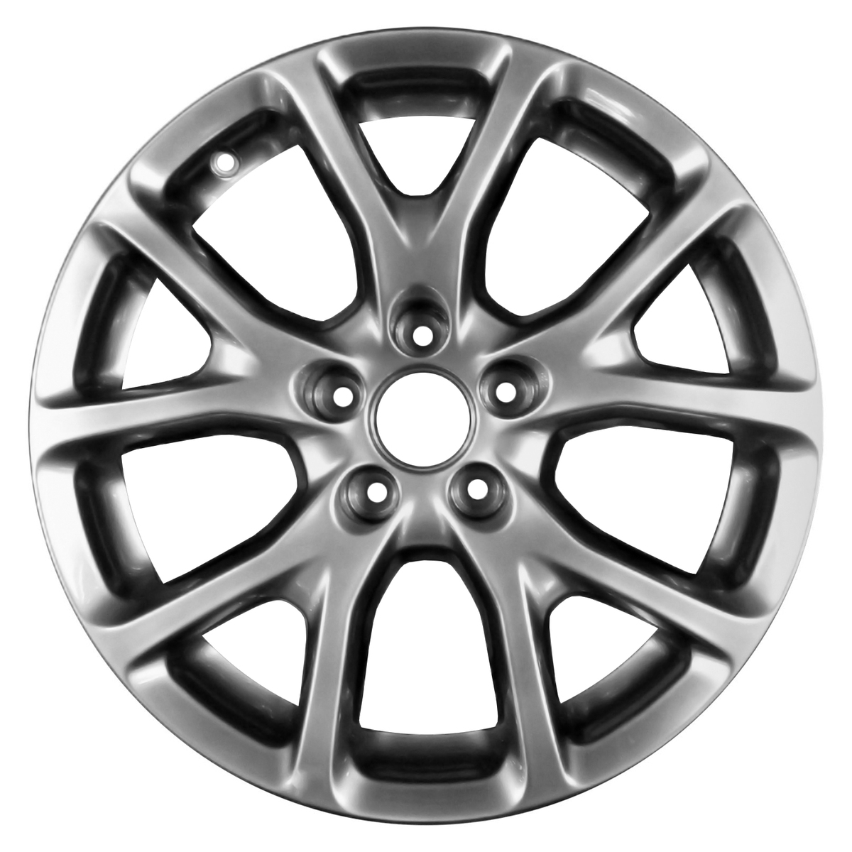 ALY09130U15 OEM Factory Wheel 17" 5x110.0 All Painted Medium Silver Metallic