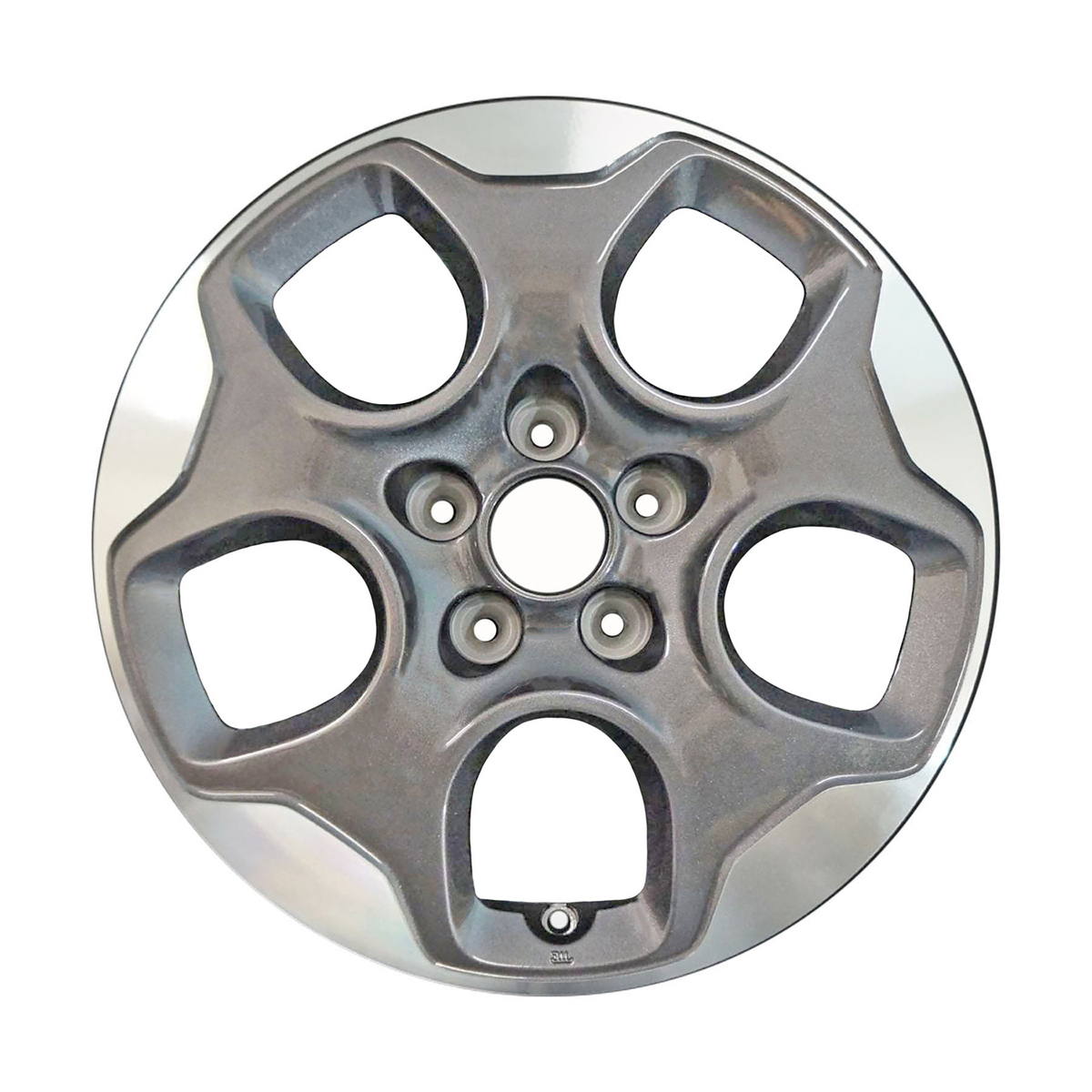 OW-CB325M OEM Factory Wheel 16" 5x110.0 Machined And Medium Charcoal Metallic