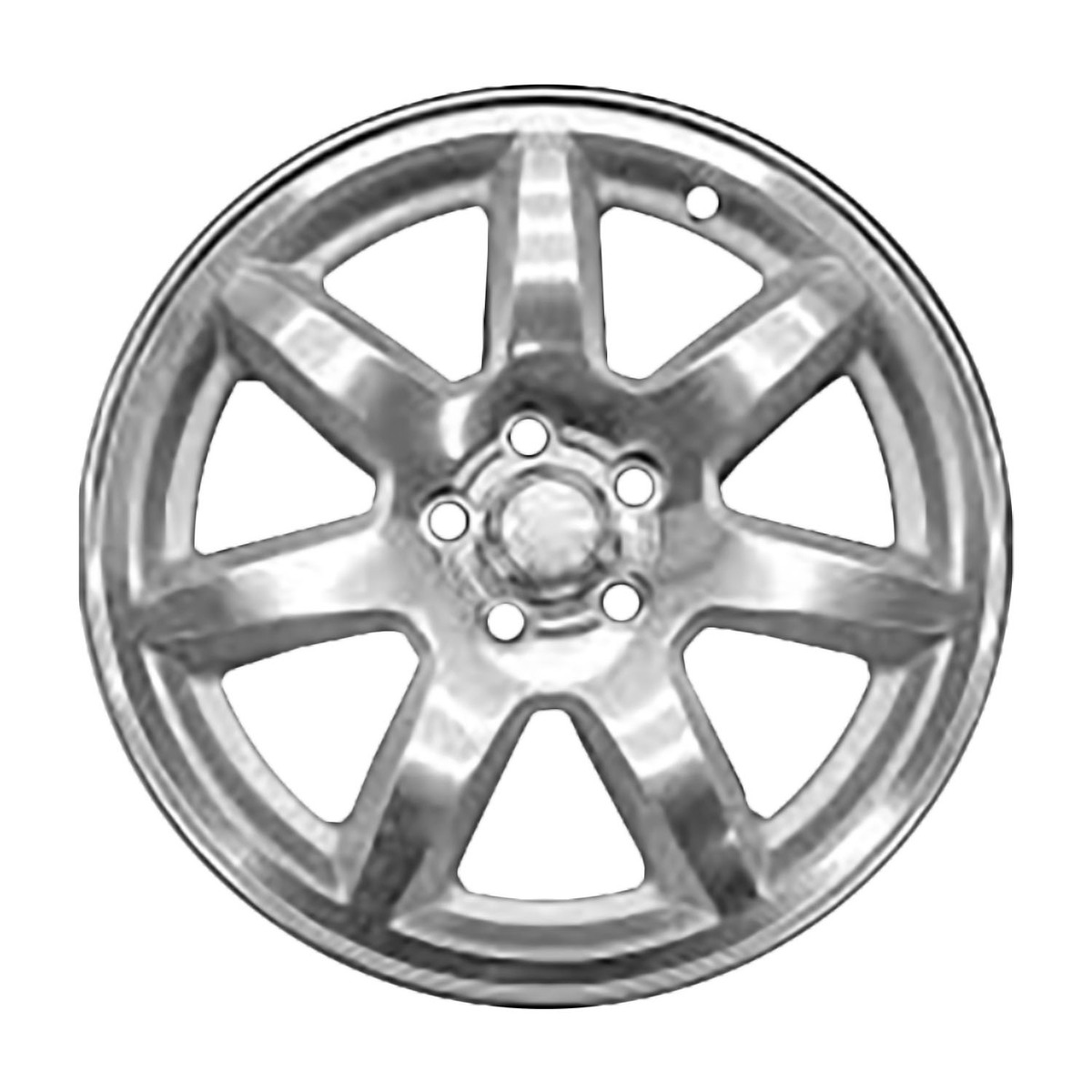 ALY09086U10 OEM & Replacement Wheel 18" 5x4.5 Machined And Silver