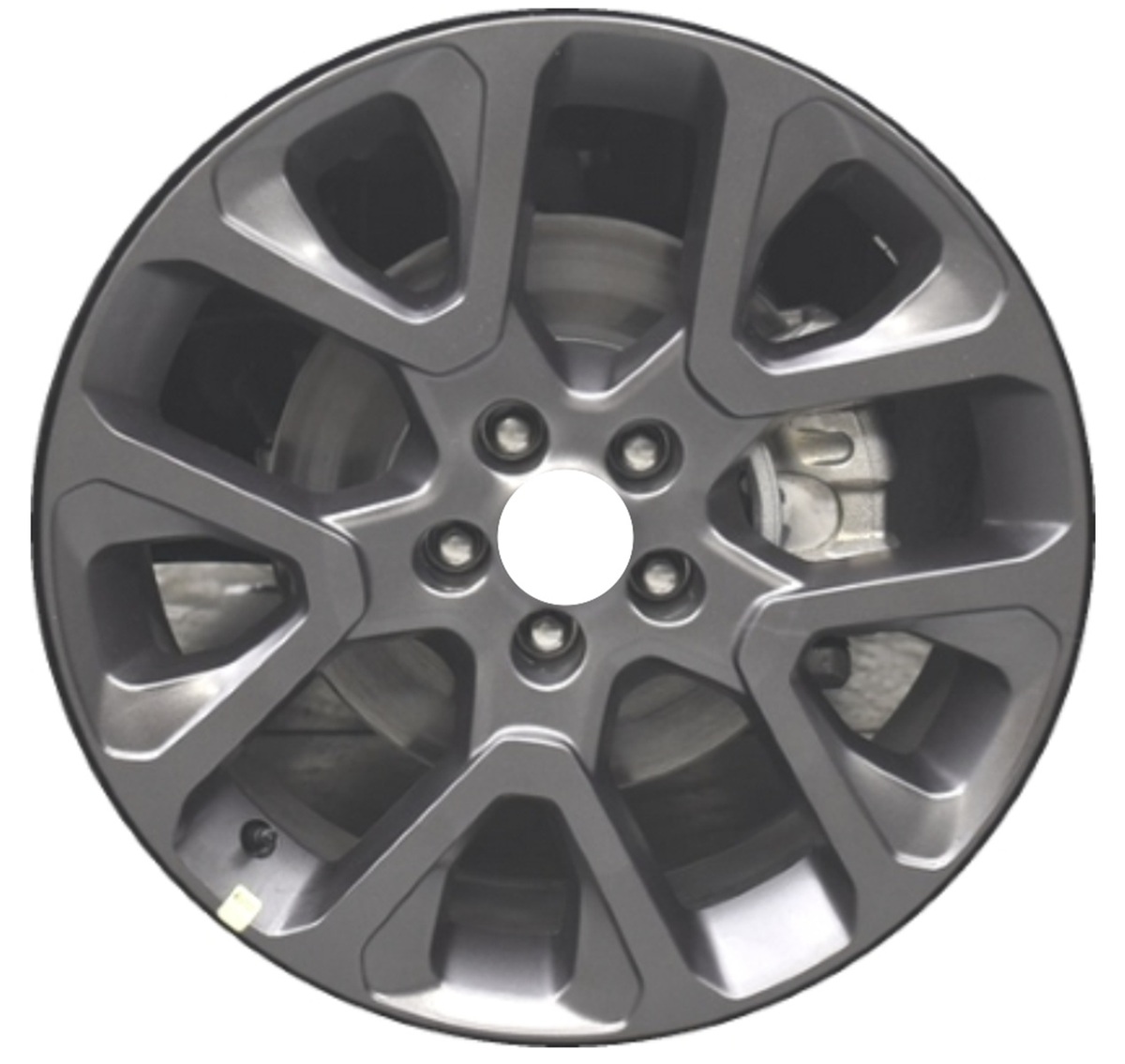 Refurbished 2017-2021 Jeep Compass 19" All Painted Dark Flat Charcoal Matte Clear Aluminum Alloy Factory OEM Wheel (OW-AZ8P8A-U30)