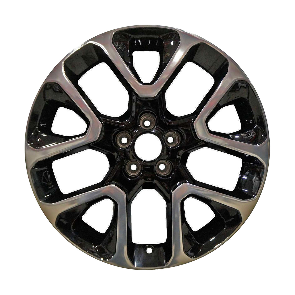 OW-N7FSNB OEM Factory Wheel 19" 5x110.0 Black And Polished