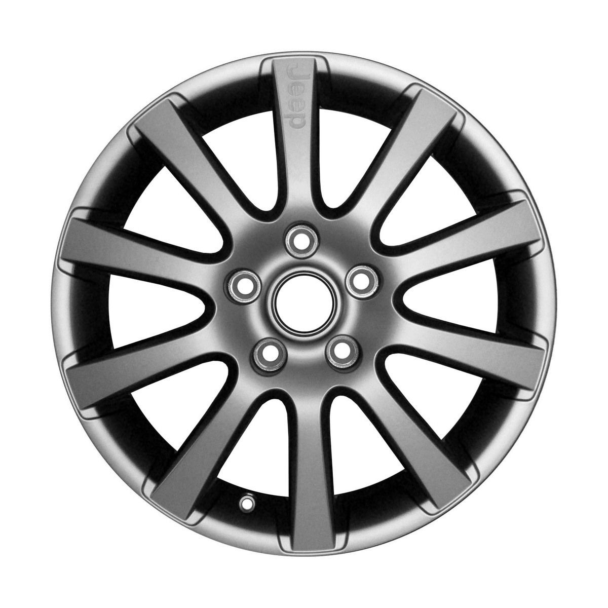 OW-SW38RB OEM & Replacement Wheel 18" 5x5.0 All Painted Dark Metallic Charcoal