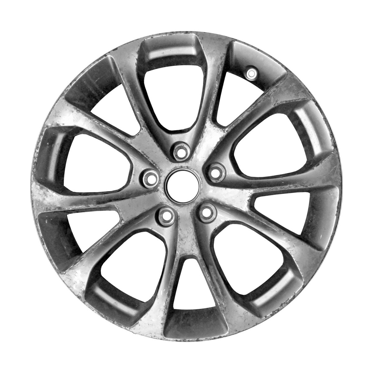 ALY09212U20 OEM & Replacement Wheel 20" 5x5.0 All Painted Light Silver Metallic