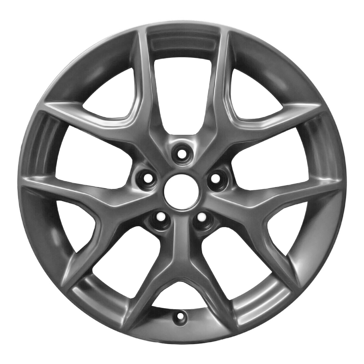 ALY09214U30 OEM & Replacement Wheel 20" 5x5.0 All Painted Dark Flat Charcoal