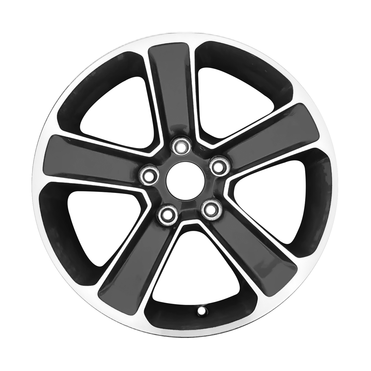 ALY09255U30 OEM & Replacement Wheel 18" 5x5.0 Machined Dark Charcoal