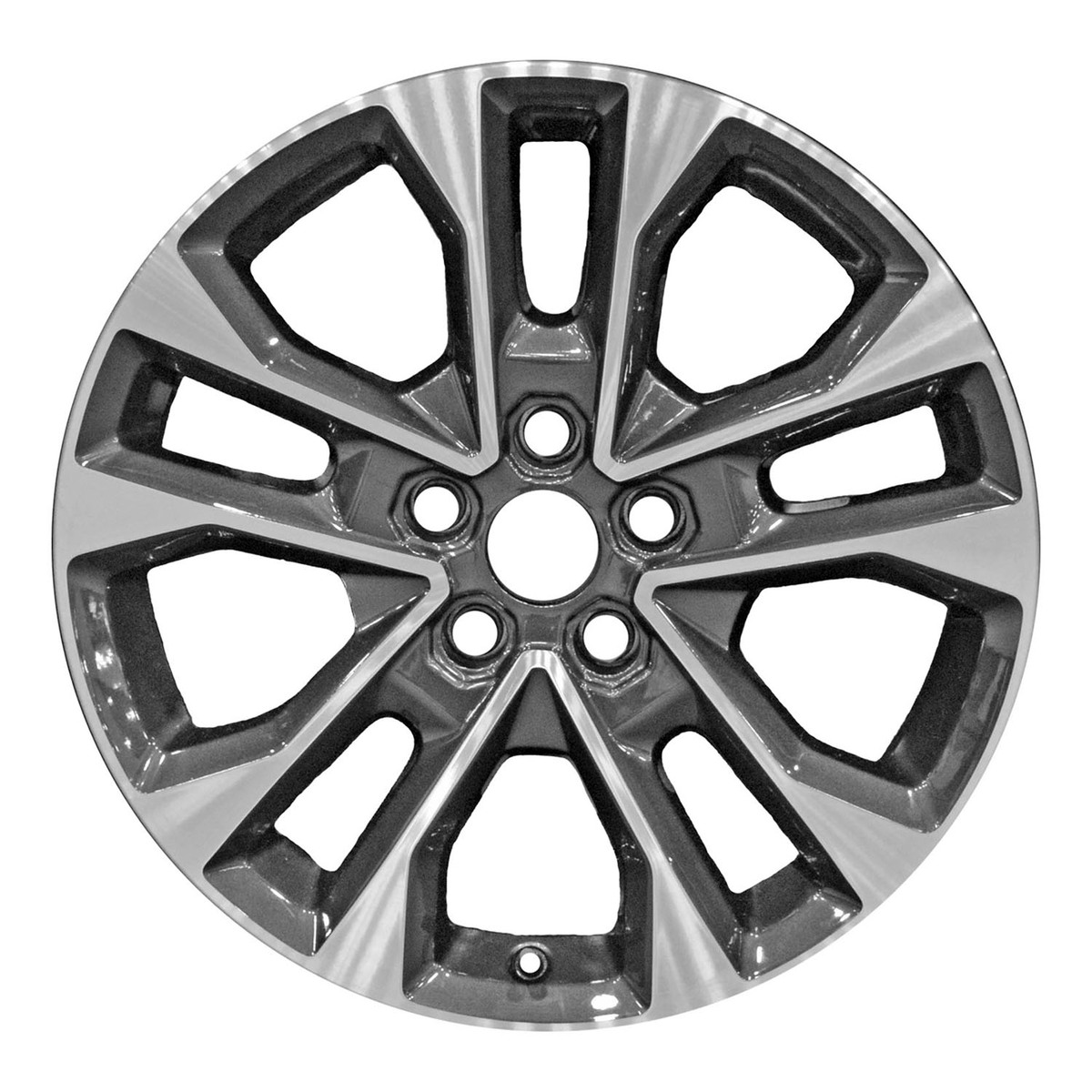 ALY09289U30 OEM & Replacement Wheel 20" 5x127.0 Machined Dark Charcoal