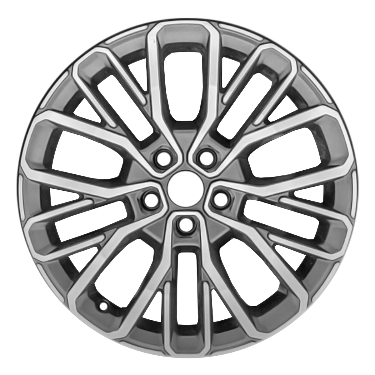 ALY09290U35 OEM & Replacement Wheel 21" 5x127.0 Machined Charcoal