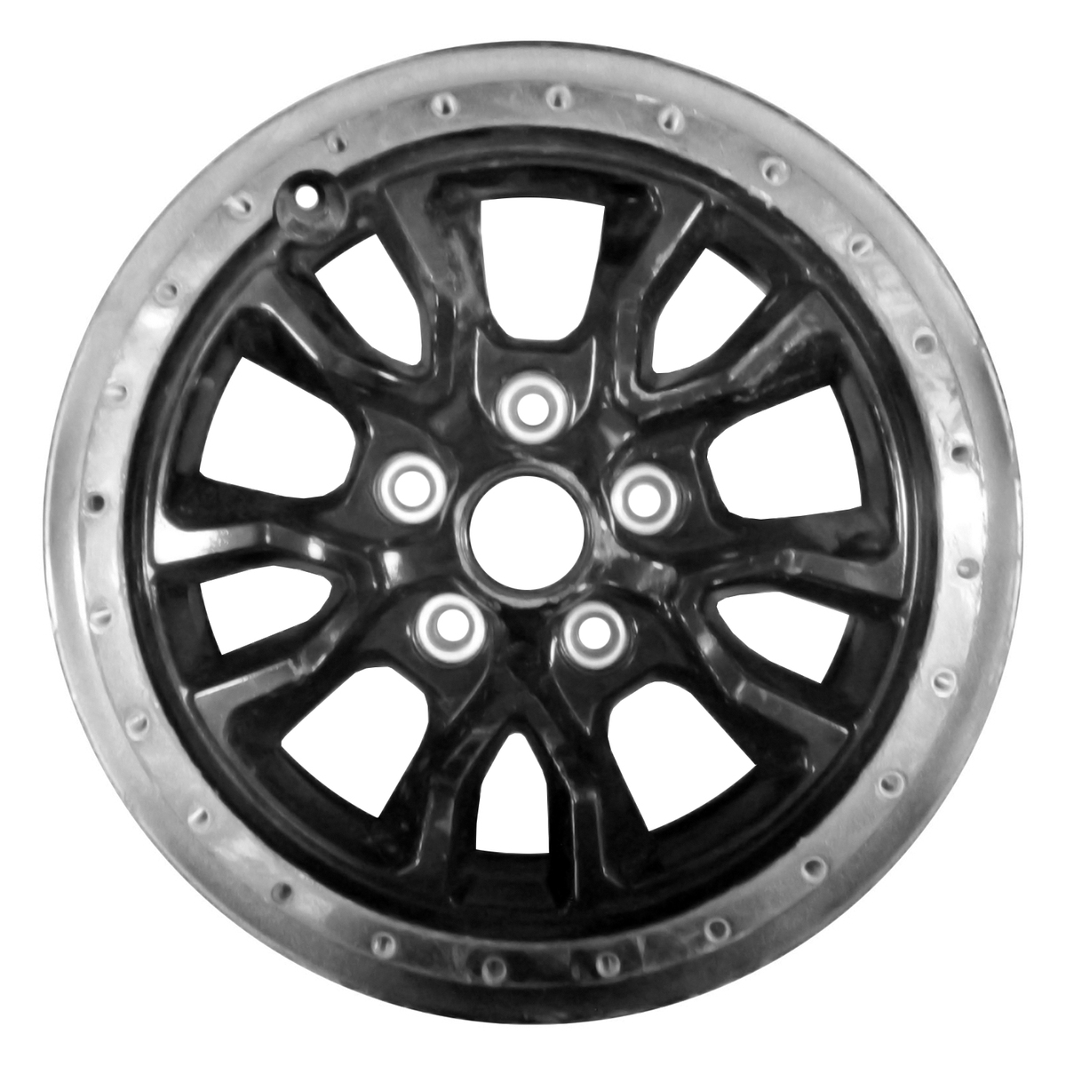 ALY09304U45 OEM & Replacement Wheel 17" 5x5.0 All Painted Gloss Black