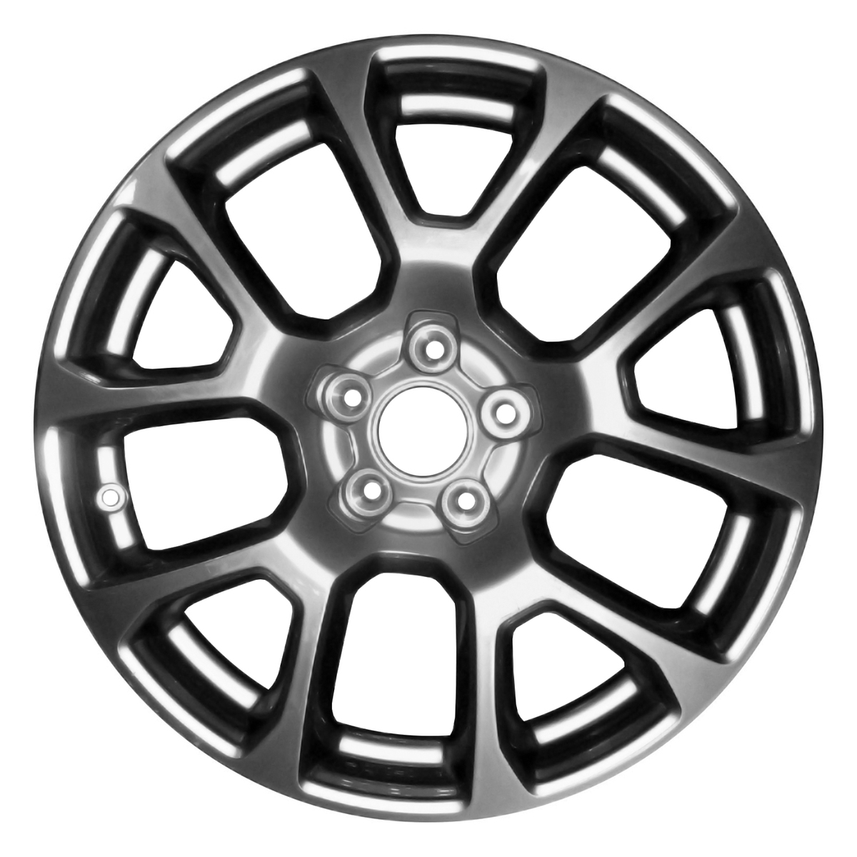 OW-7J5QU4 OEM & Replacement Wheel 18" 5x110.0 All Painted Medium Silver Metallic