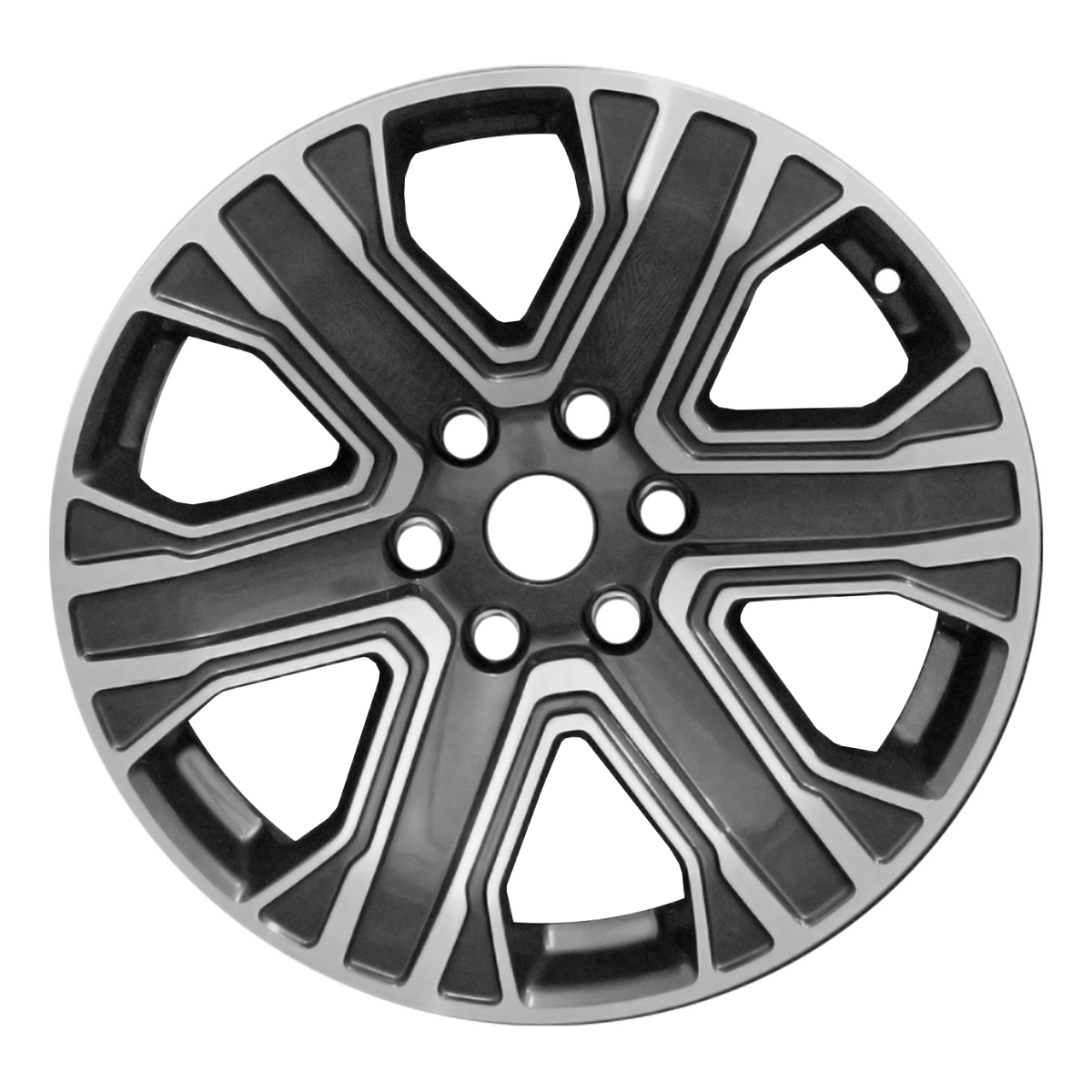ALY09297U30 OEM & Replacement Wheel 20" 6x5.5 Machined Dark Charcoal
