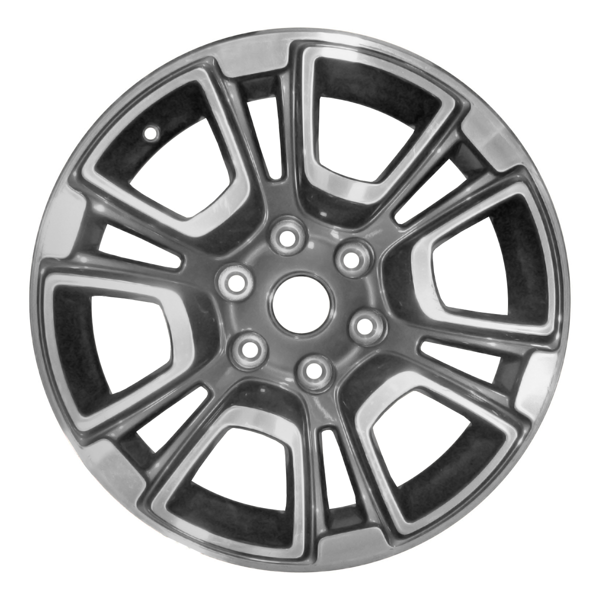 ALY09295U90 OEM Factory Wheel 18" 6x5.5 Polished Dark Charcoal