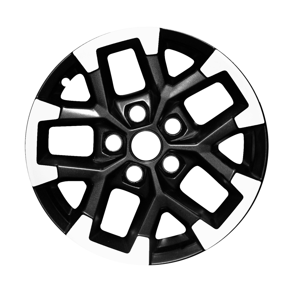 OW-SNBN7E OEM Factory Wheel 17" 5x5.0 Machined Black Satin