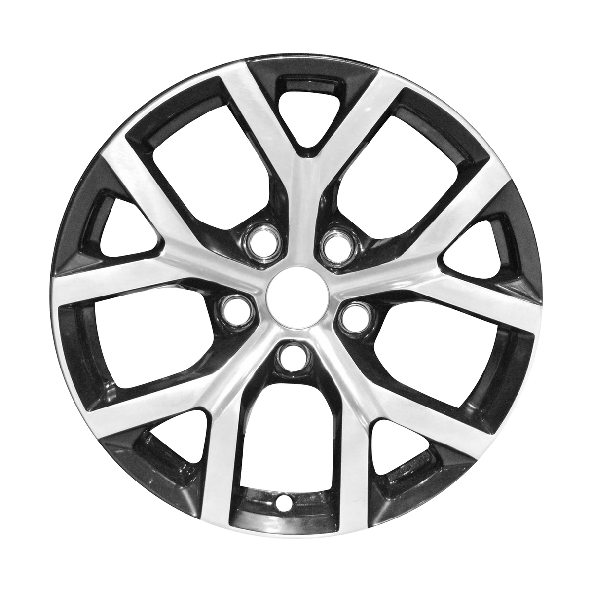 ALY09307A90 OEM & Replacement Wheel 18" 5x127.0 Polished Black
