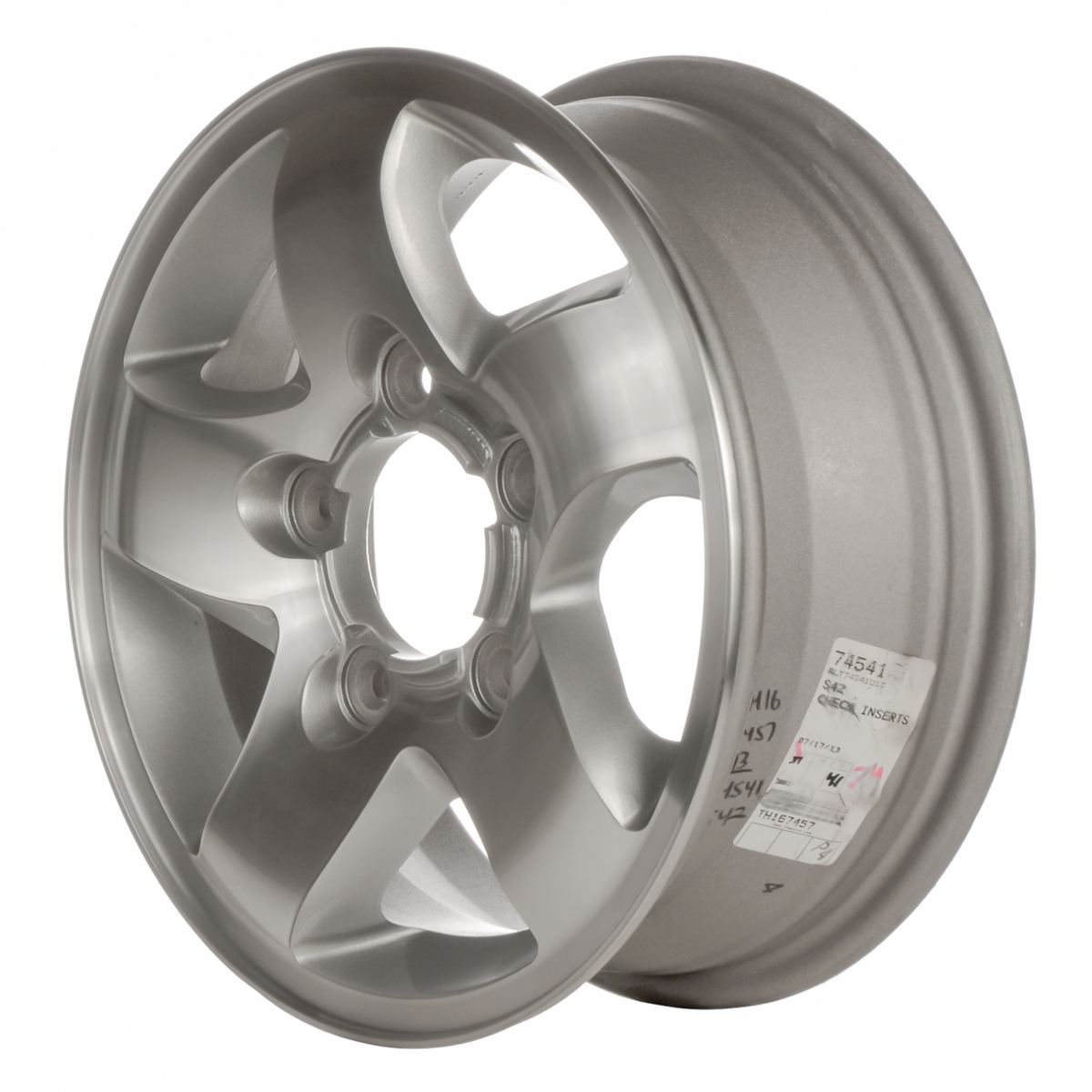 OW-5M4RKZ OEM & Replacement Wheel 15" 5x5.5 Sparkle Silver