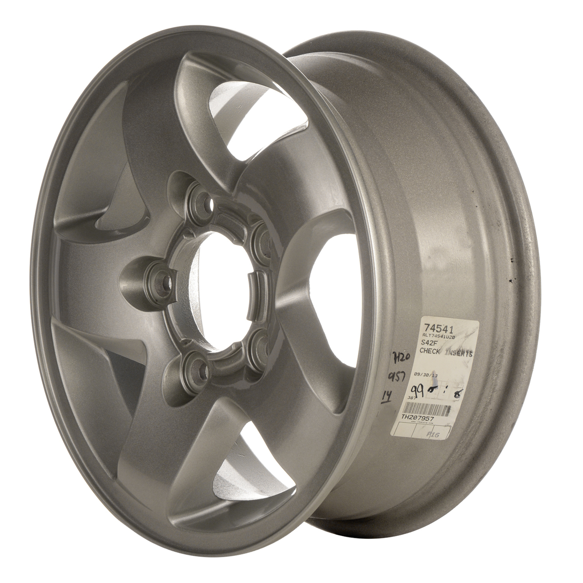 OW-G4Z69G OEM & Replacement Wheel 15" 5x5.5 All Painted Silver