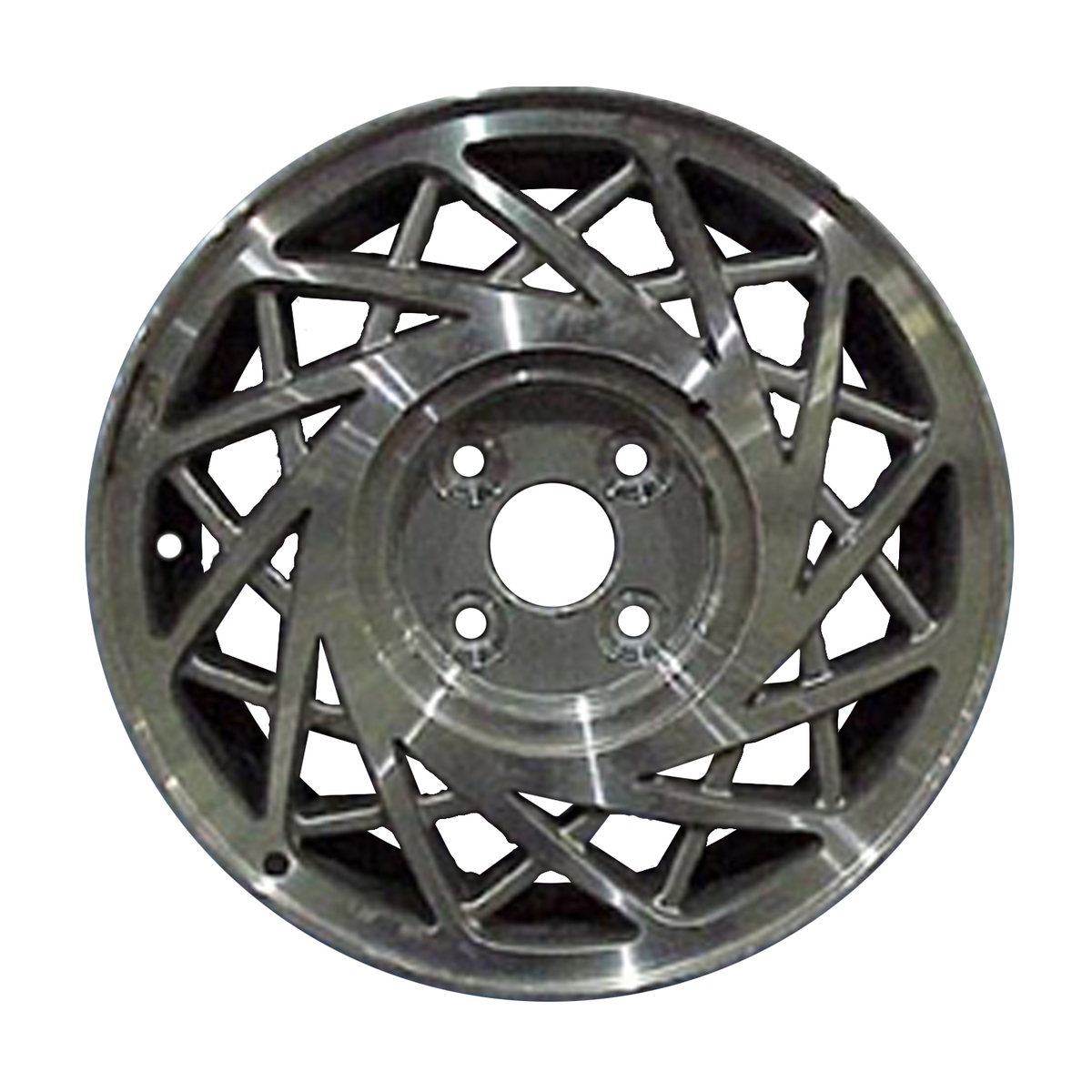 OW-XBBCX5 OEM & Replacement Wheel 14" 4x100.0 Medium Charcoal Textured