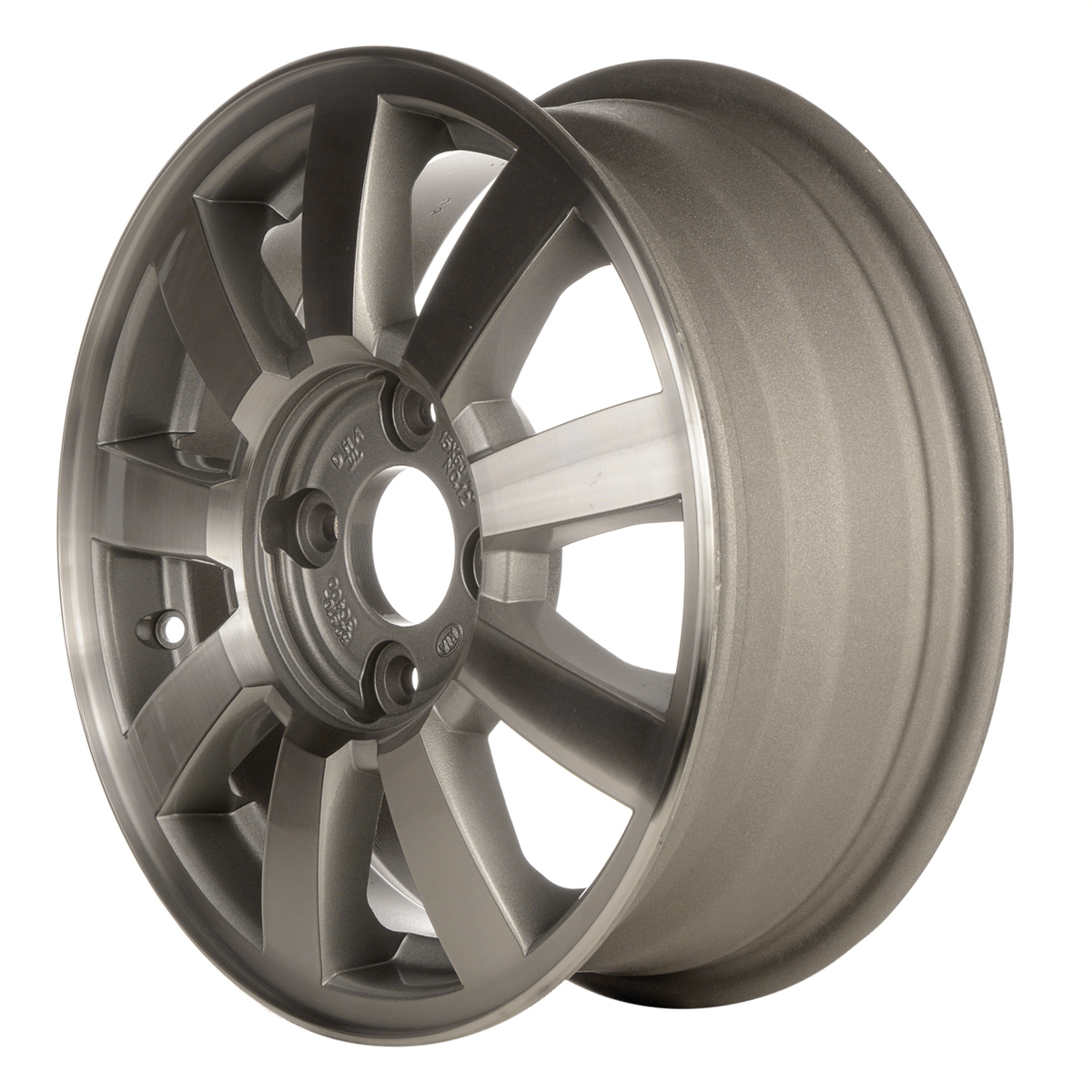 OW-YT2UNY OEM & Replacement Wheel 15" 4x4.5 Sparkle Silver