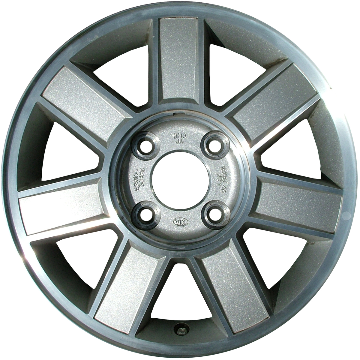 ALY74564U20 OEM Factory Wheel 15" 4x4.5 Silver