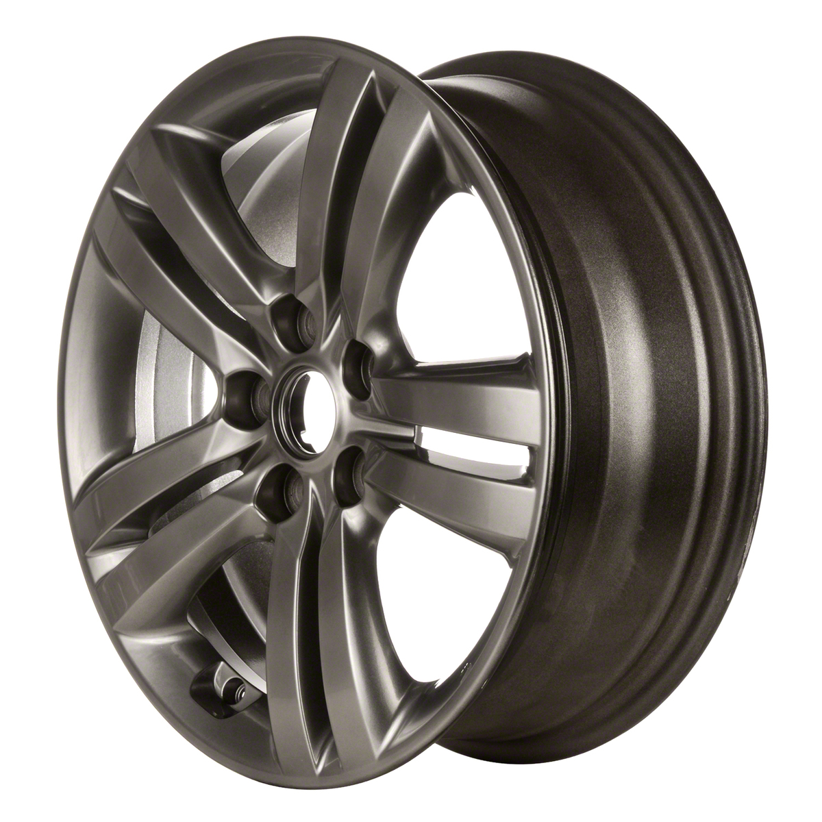 ALY74613U78 OEM & Replacement Wheel 17" 5x4.5 Medium Smoked Hypersilver