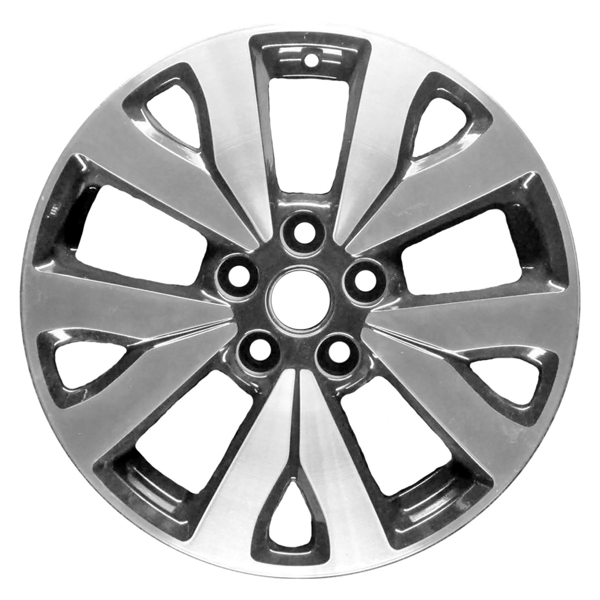 OW-47UDX4 OEM & Replacement Wheel 17" 5x4.5 Machined And Black