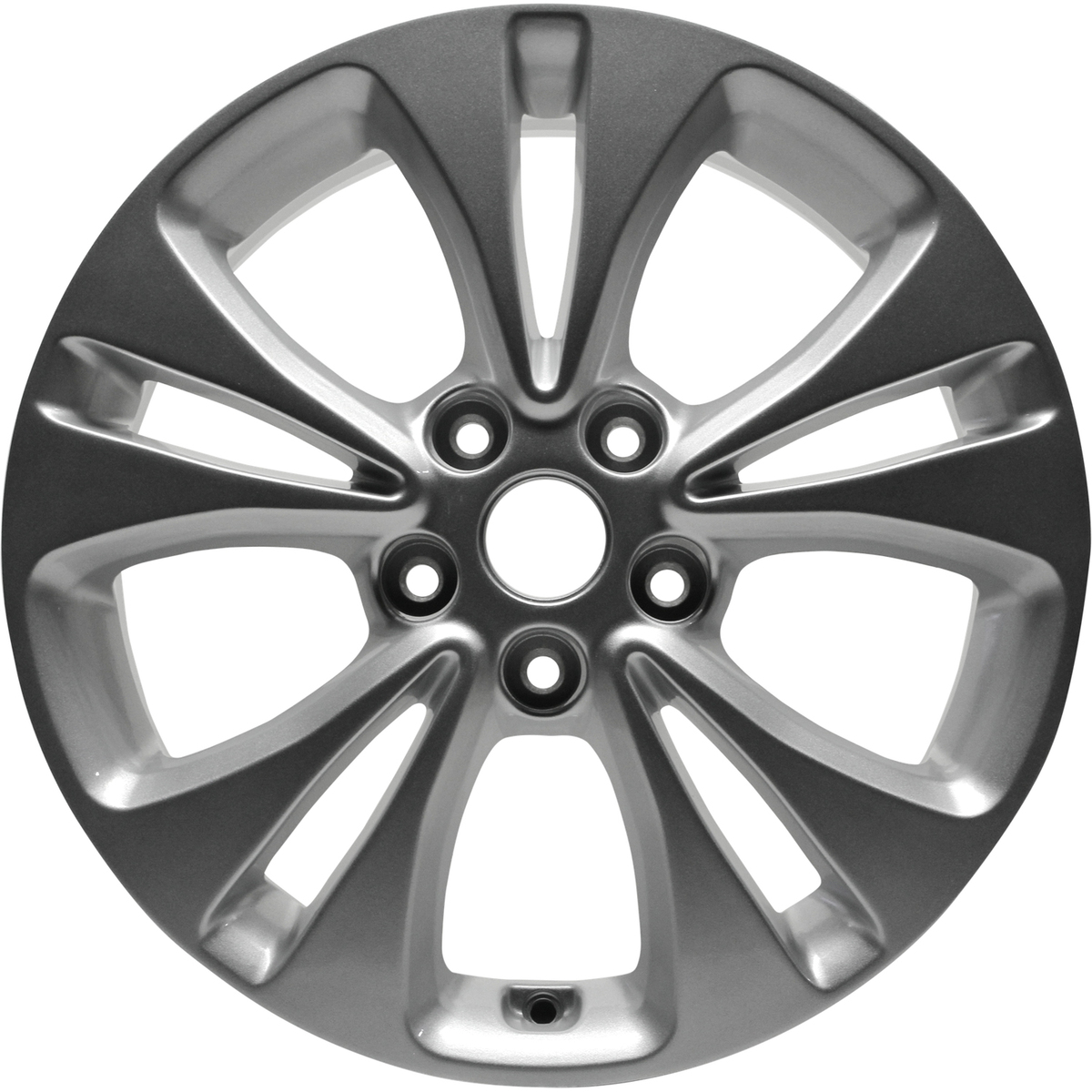 OW-MFURR3 OEM Factory Wheel 17" 5x4.5 All Painted Sparkle Silver Metallic