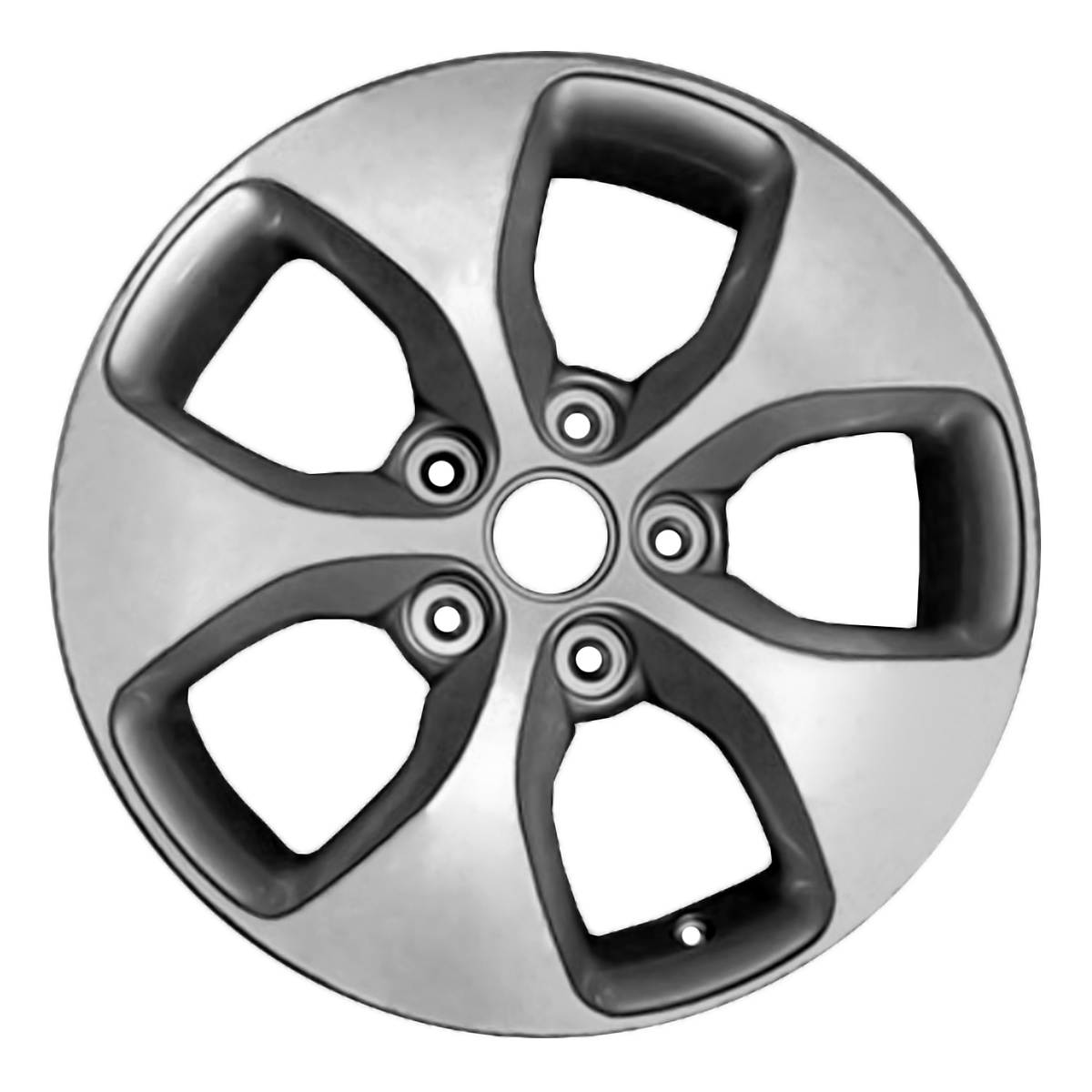 OW-CZMHZU OEM & Replacement Wheel 16" 5x4.5 All Painted Silver