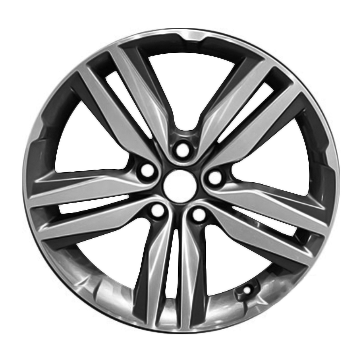 OW-943GR2 OEM Factory Wheel 18" 5x4.5 Machined And Dark Charcoal Metallic