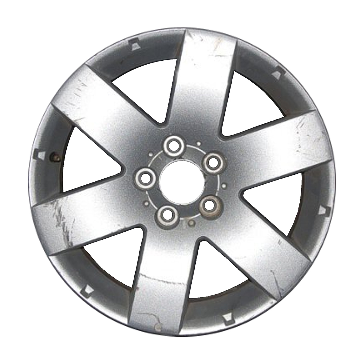 OW-9VDMQJ OEM & Replacement Wheel 17" 5x4.5 All Painted Silver