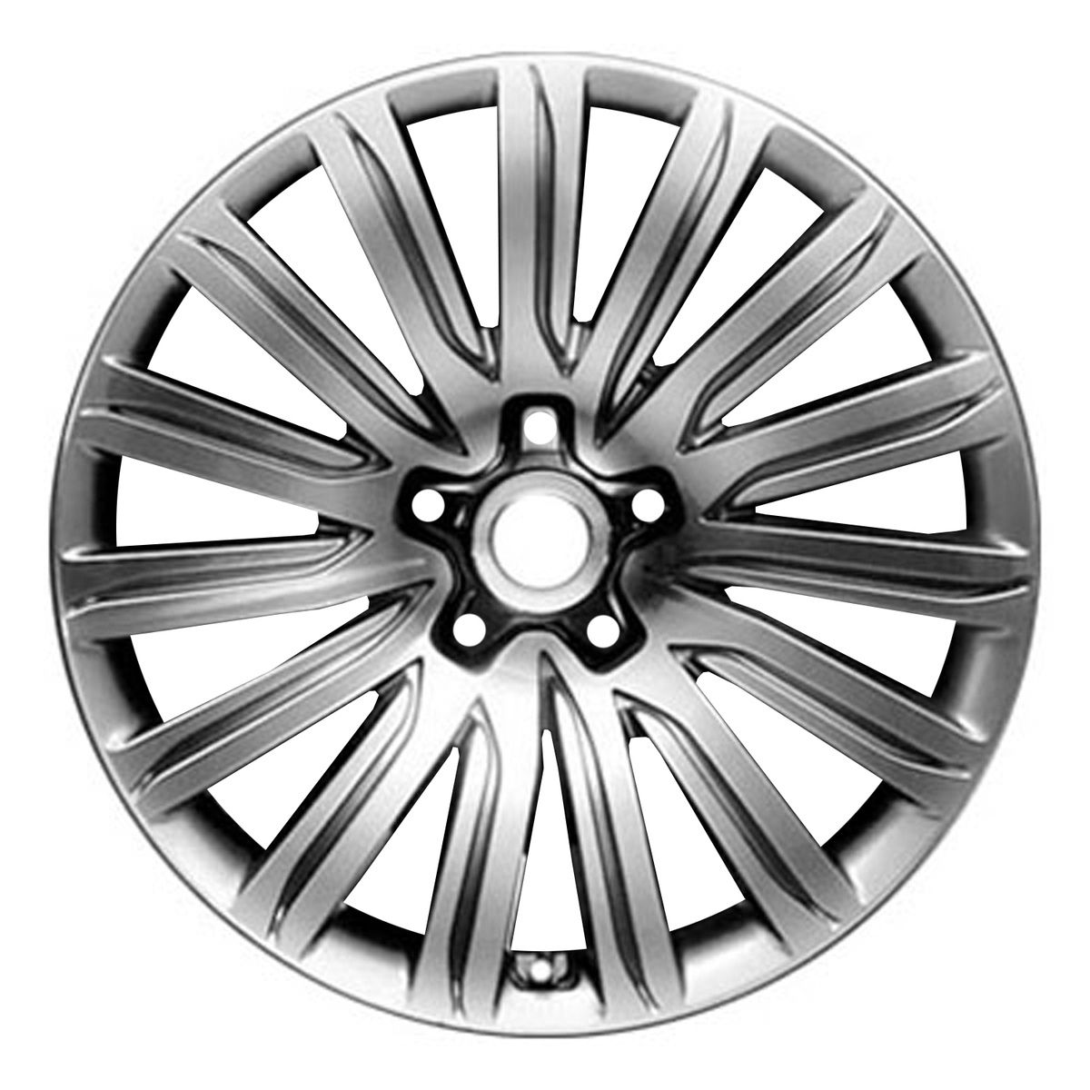 OW-UN6HZV OEM Factory Wheel 19" Machined And Charcoal Silver