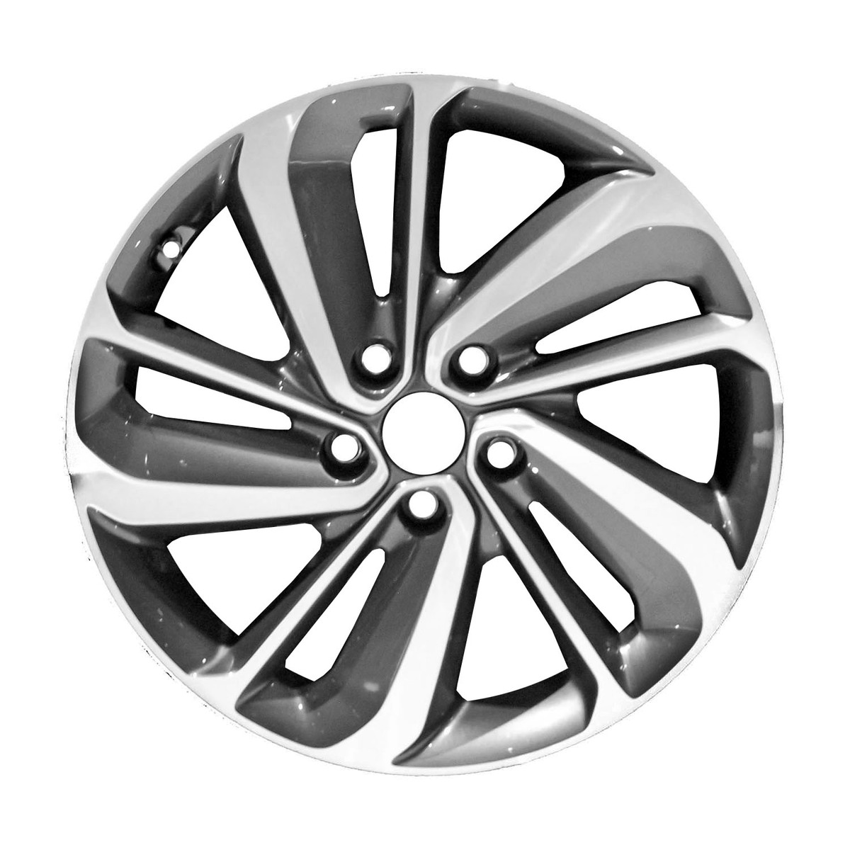 OW-CQR2MS OEM Factory Wheel 18" 5x4.5 Machined And Medium Charcoal