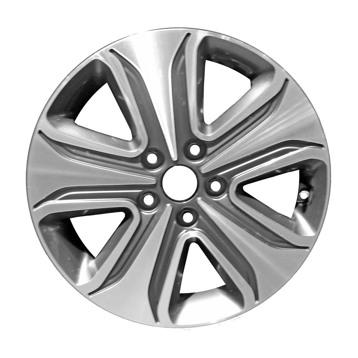 OW-ANM7FC-U30 Reconditioned OEM Wheel 17" 5x4.5 Machined/dark Charcoal