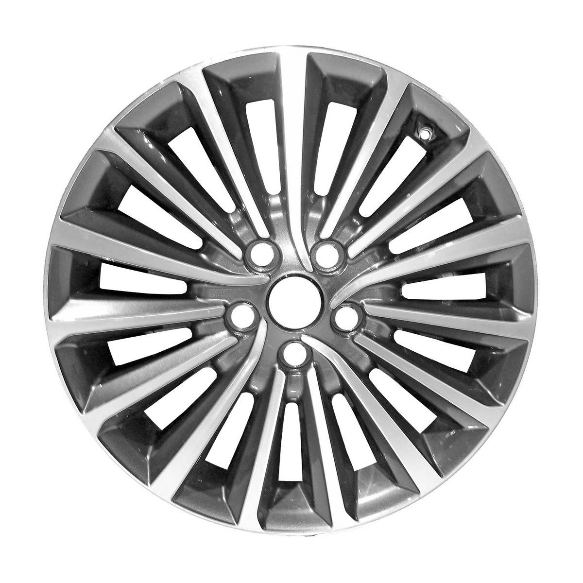 OW-WJ8X4R OEM Factory Wheel 18" 5x4.5 Machined And Medium Charcoal