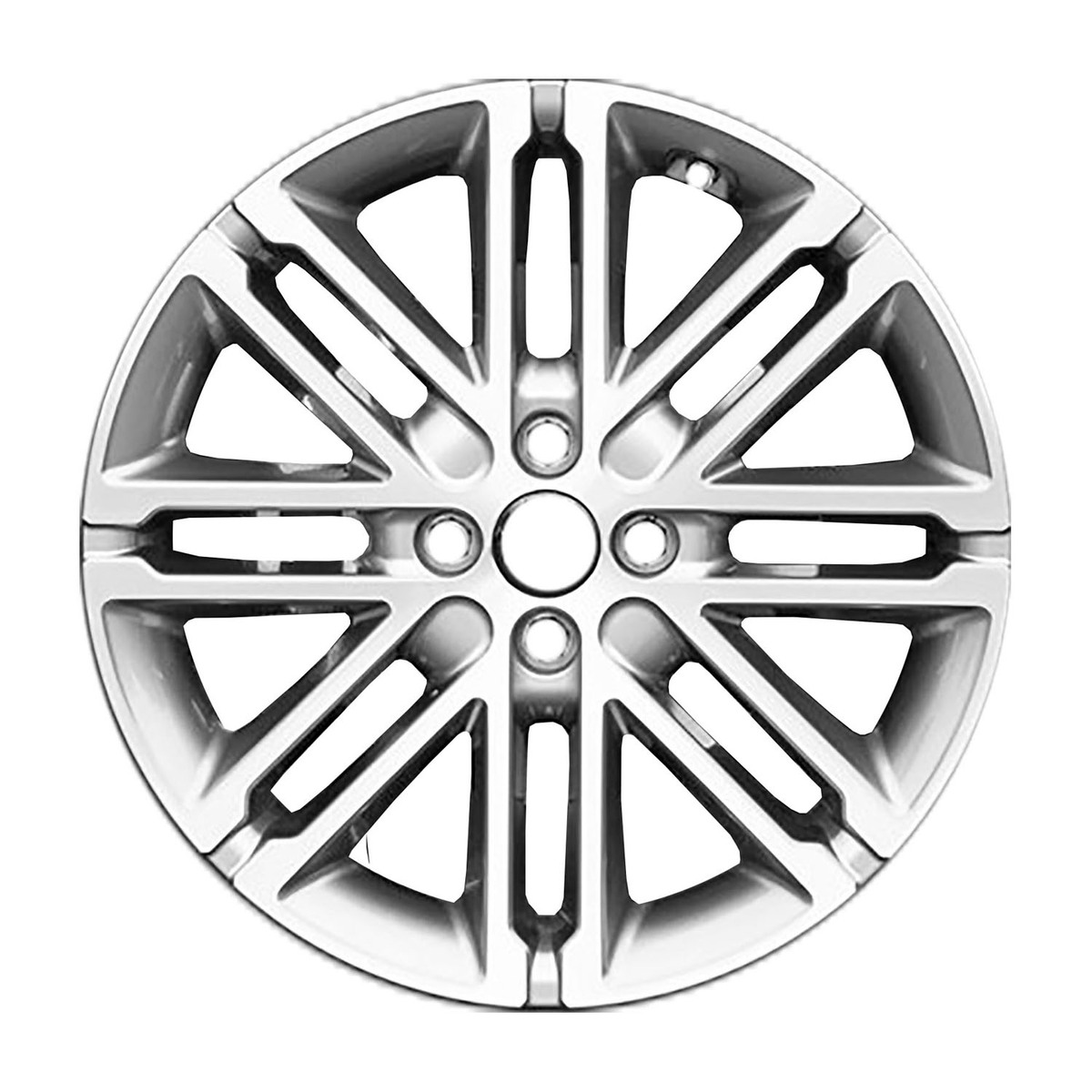 ALY74777U35 OEM Factory Wheel 17" 4x100.0 Machined And Medium Charcoal Metallic