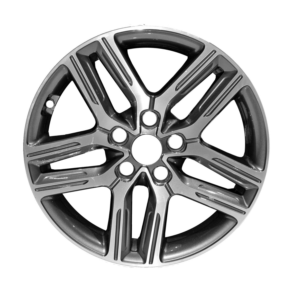 OW-TWCZE2 OEM Factory Wheel 17" 5x4.5 Machined Dark Charcoal Metallic