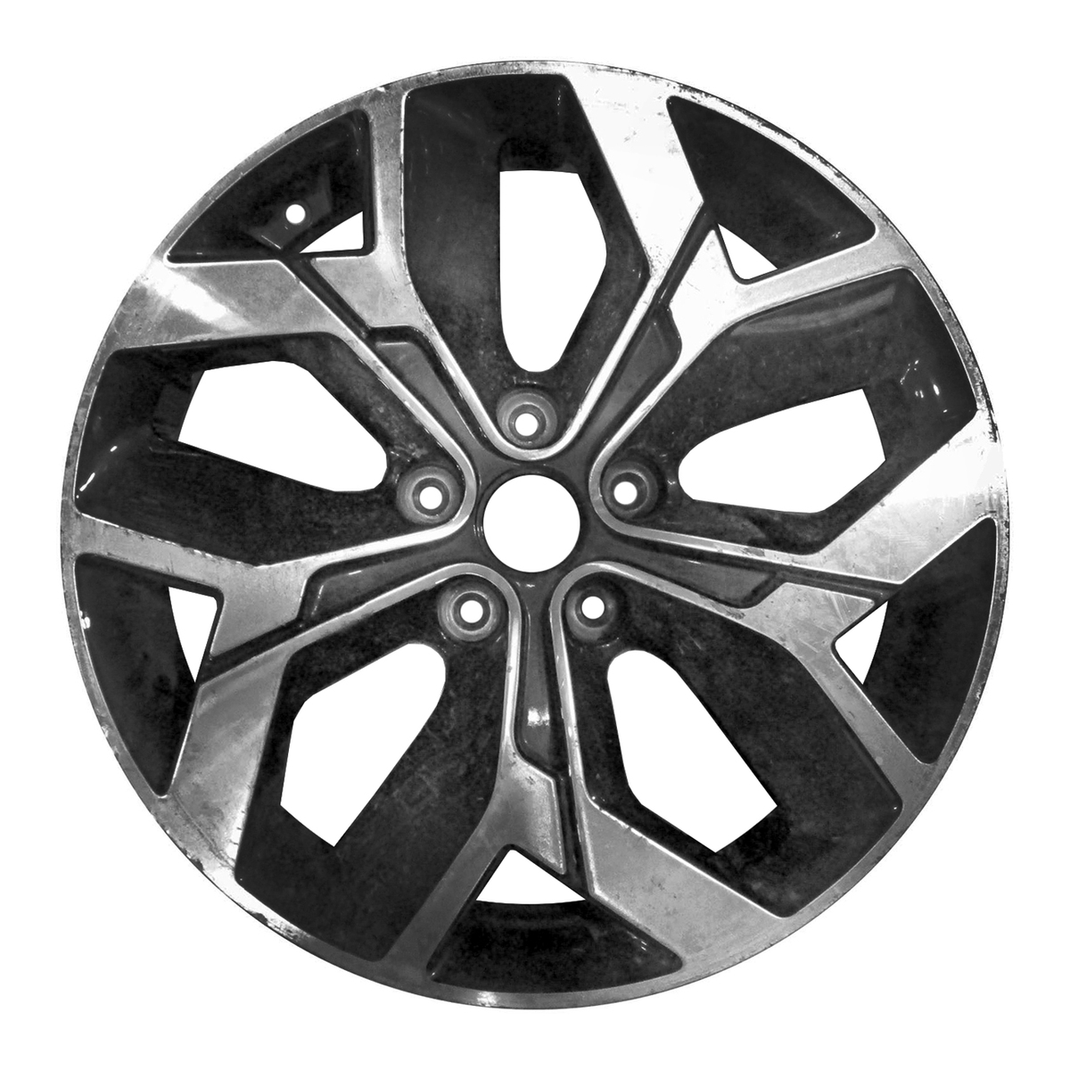 OW-2VBSTN OEM Factory Wheel 18" 5x4.5 Machined Dark Charcoal Metallic