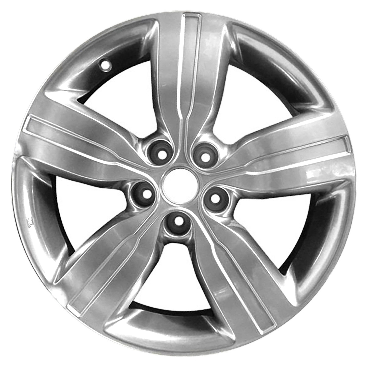 OW-BD87JA OEM & Replacement Wheel 18" 5x4.5 All Painted Medium Smoked Hyper Silver