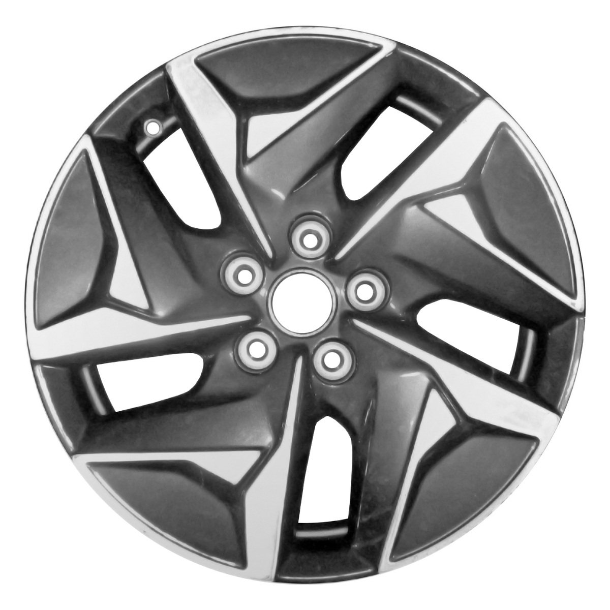 OW-XHFYFA OEM Factory Wheel 17" 5x4.5 Machined Dark Charcoal