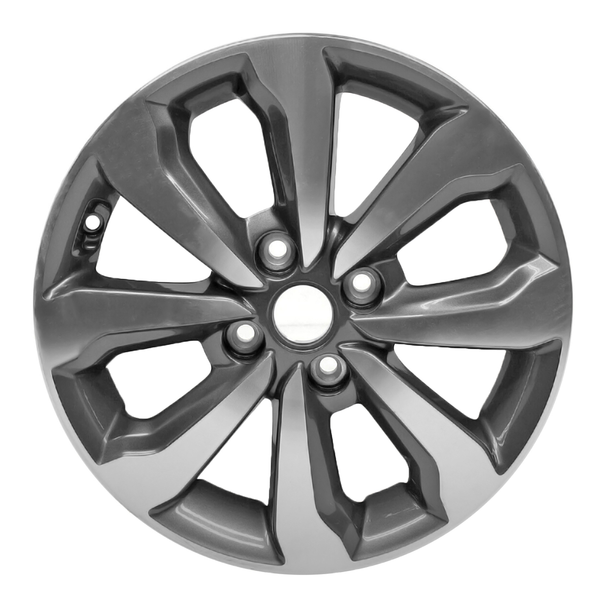 OW-UQ2PKY OEM Factory Wheel 15" 4x100.0 Machined Dark Charcoal