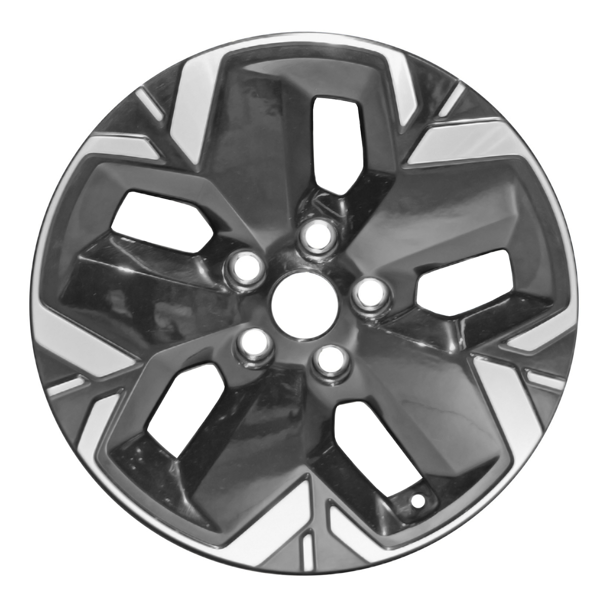 OW-TPE5SW OEM & Replacement Wheel 17" Machined Gloss Black