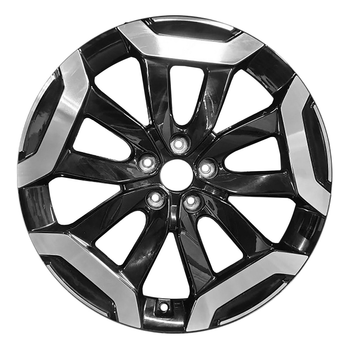 OW-AGDYRN OEM & Replacement Wheel 20" 5x4.5 Machined Gloss Black
