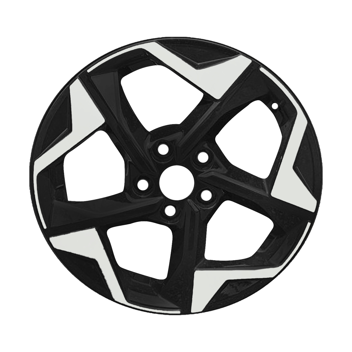 ALY71072U45 OEM Factory Wheel 17" Machined Gloss Black