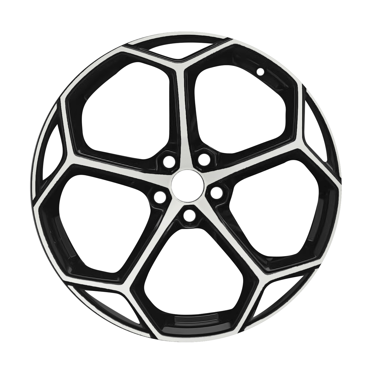 ALY95824U45 OEM & Replacement Wheel 20" Machined Gloss Black